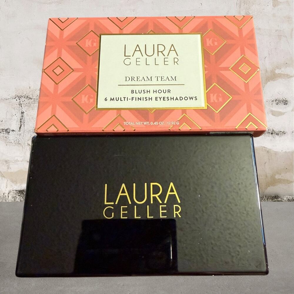 Laura Geller Dream Team Blush Hour 6-Pan Multi Eyeshadow NIB